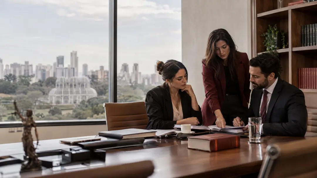 Reunião empresarial profissional